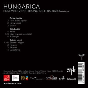 Produktbild: Hungarica (Kod&nbsp;ly,Bart&cent;k,Ligeti)