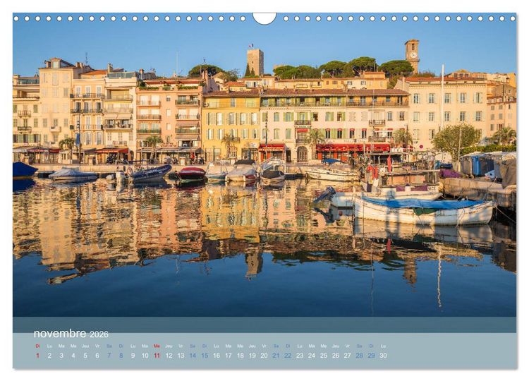 Produktbild: Littoral de la C&ocirc;te d'Azur (Calendrier mural 2026 DIN A3 vertical), CALVENDO calendrier mensuel