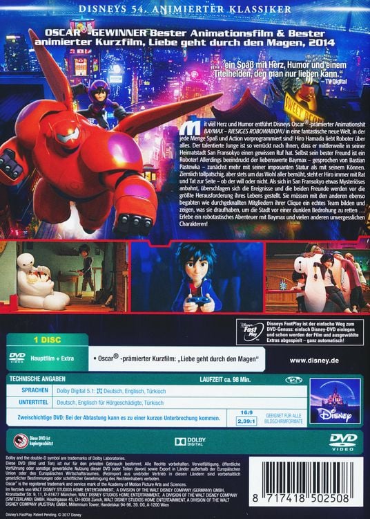 Produktbild: Baymax - Riesiges Robowabohu - Disney Classics