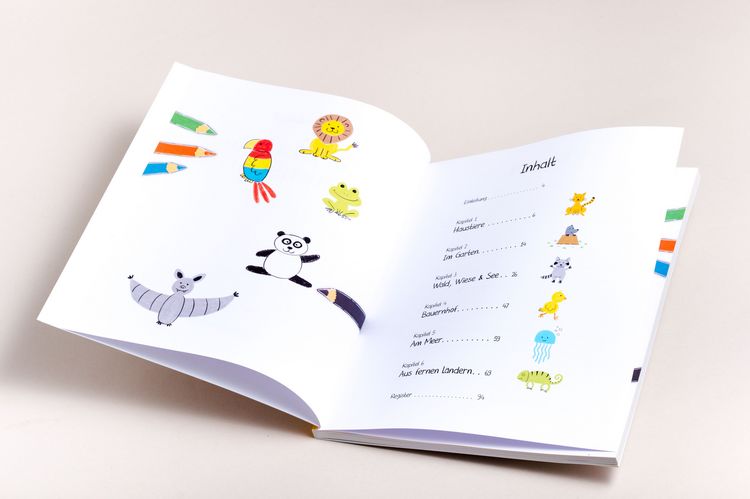 Produktbild: Meine erste Mal- und Zeichenschule - Tiere. Ab 4 Jahren