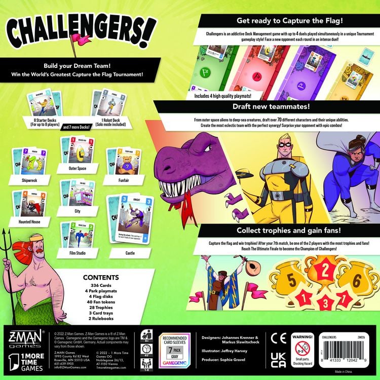 Produktbild: Challengers! - Kennerspiel des Jahres