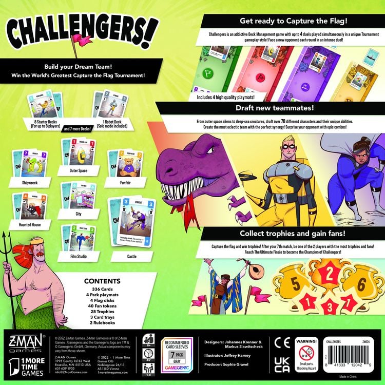 Produktbild: Z-Man Games - Challengers!