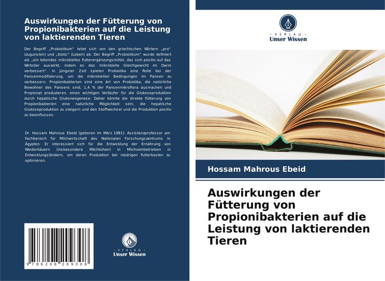 Produktbild: Auswirkungen der F&uuml;tterung von Propionibakterien auf die Leistung von laktierenden Tieren