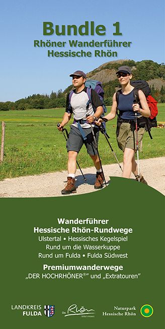 Produktbild: Bundel 1 Rh&ouml;ner Wanderf&uuml;hrer Hessische Rh&ouml;n