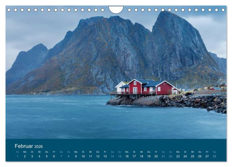 Produktbild: Berg, Land und Meer - Eine Reise durch die Landschaften (Wandkalender 2026 DIN A4 quer), CALVENDO Monatskalender