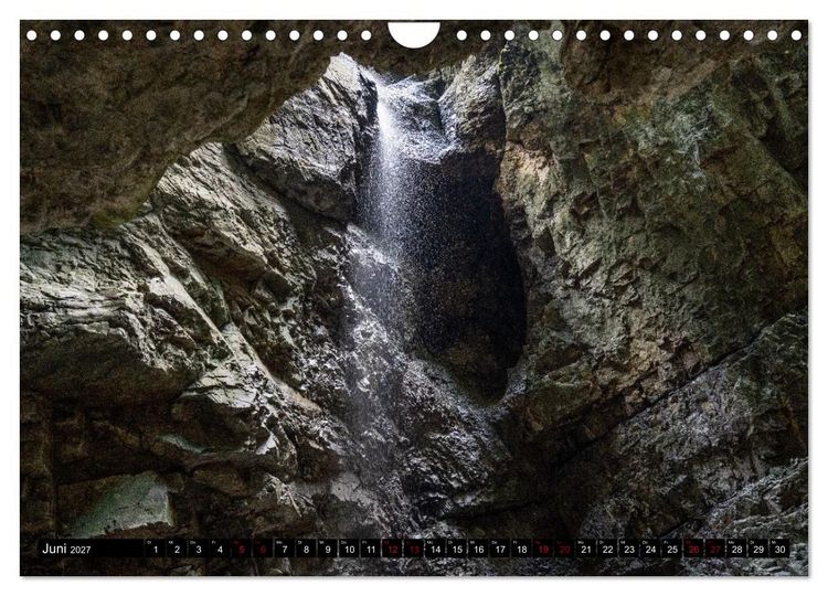 Produktbild: Breitachklamm im Wandel der Jahreszeiten (Wandkalender 2027 DIN A4 quer), CALVENDO Monatskalender