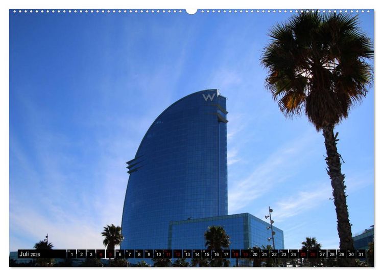 Produktbild: Barcelona - Stadt des Modernisme (hochwertiger Premium Wandkalender 2026 DIN A2 quer), Kunstdruck in Hochglanz