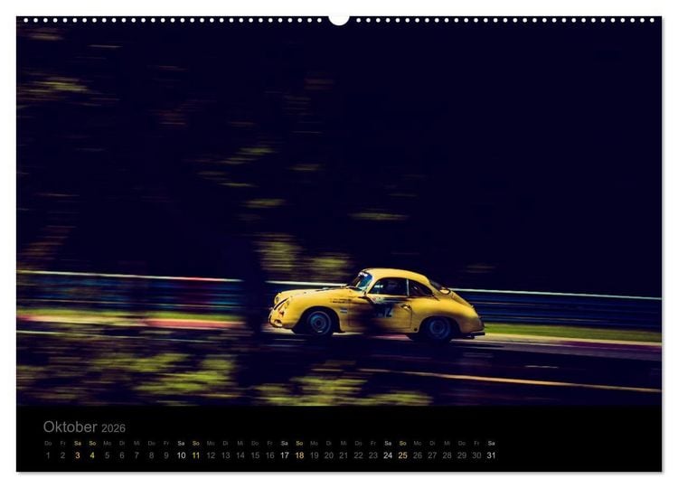 Produktbild: Porsche 356 - Racing (Wandkalender 2026 DIN A2 quer), CALVENDO Monatskalender