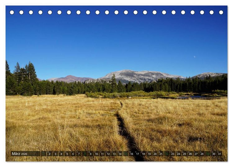 Produktbild: Yosemite Nationalpark (Tischkalender 2026 DIN A5 quer), CALVENDO Monatskalender