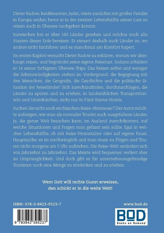 Produktbild: Globetrotter in zweiter Lebensh&auml;lfte