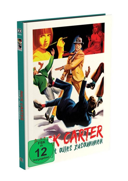 Produktbild: NICK CARTER SCHL&Auml;GT ALLES ZUSAMMEN - 2-Disc Mediabook Cover D (Blu-ray + DVD) Limited 250 Edition &ndash; Uncut