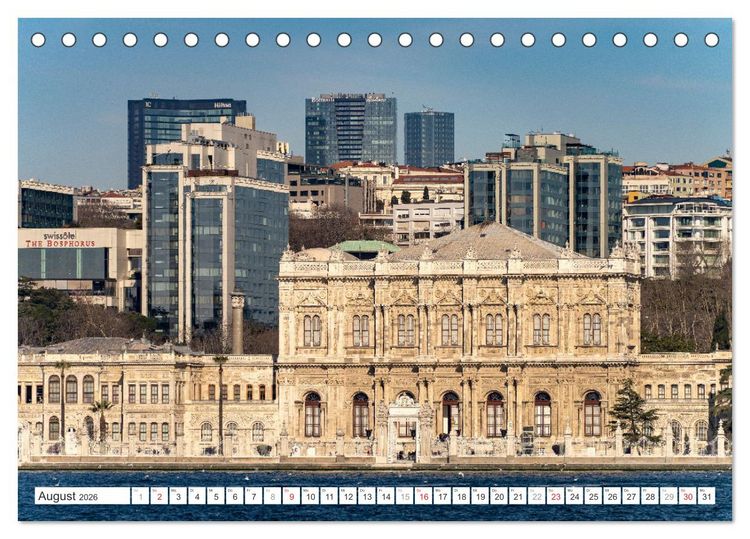Produktbild: T&uuml;rkei - Istanbul (Tischkalender 2026 DIN A5 quer), CALVENDO Monatskalender