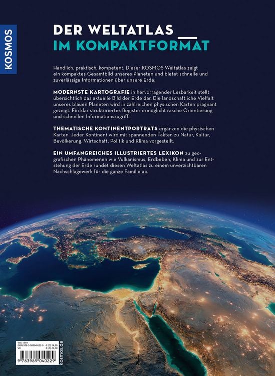 Produktbild: Kosmos Weltatlas kompakt