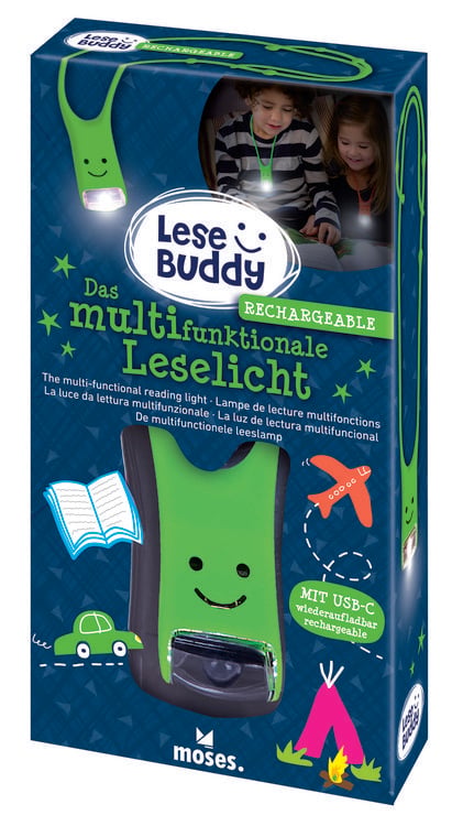 Produktbild: Lese Buddy mit USB-C Neon Gr&uuml;n