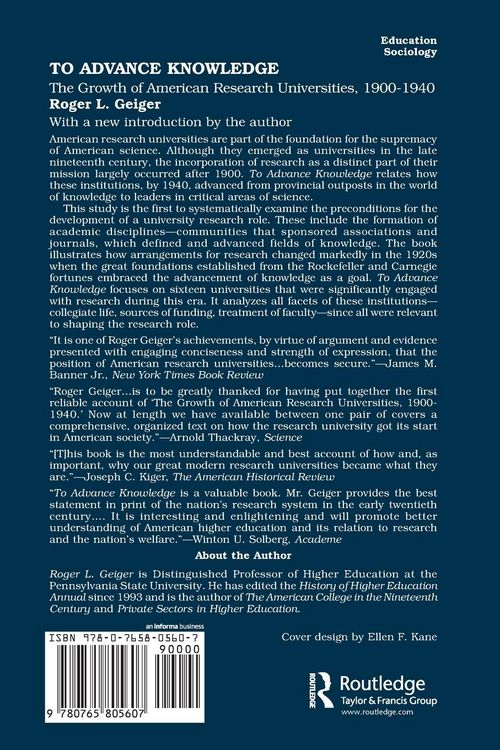 Produktbild: To Advance Knowledge