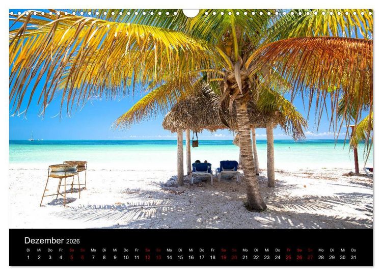 Produktbild: Kuba Varadero 2026 Leben im Paradies (Wandkalender 2026 DIN A3 quer), CALVENDO Monatskalender