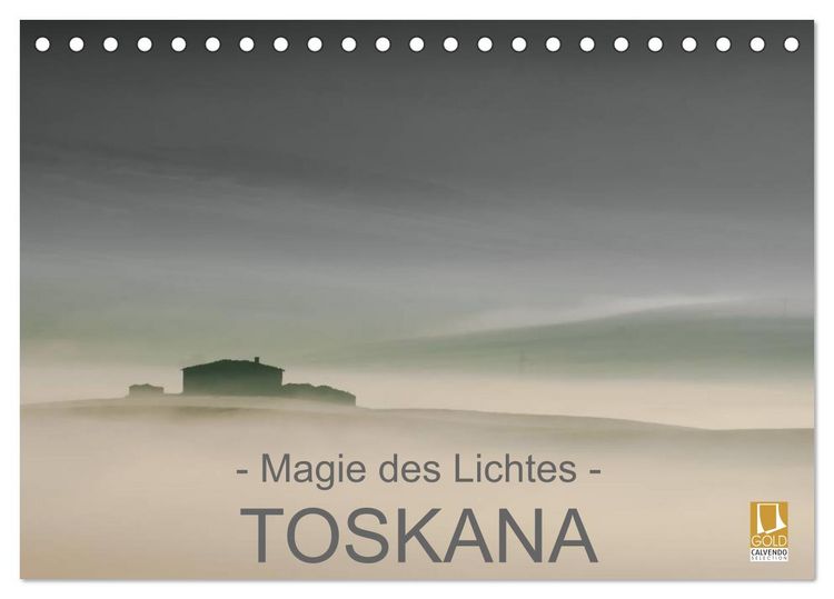 Produktbild: &ndash; Magie des Lichtes &ndash; TOSKANA (Tischkalender 2026 DIN A5 quer), CALVENDO Monatskalender