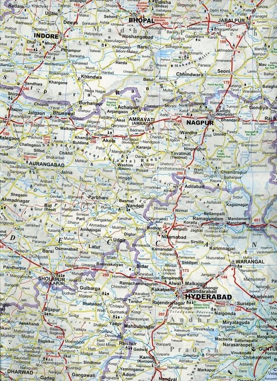 Produktbild: India Road Map