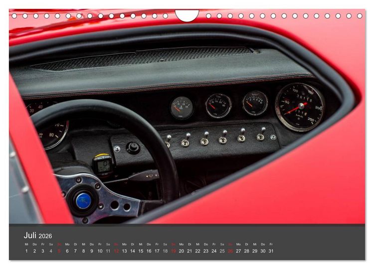 Produktbild: Youngtimer Racing Cars (Wandkalender 2026 DIN A4 quer), CALVENDO Monatskalender