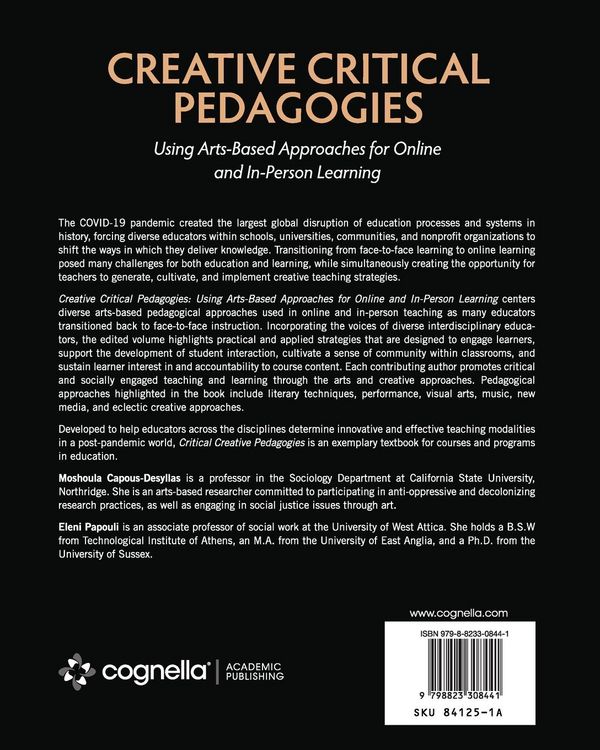Produktbild: Creative Critical Pedagogies