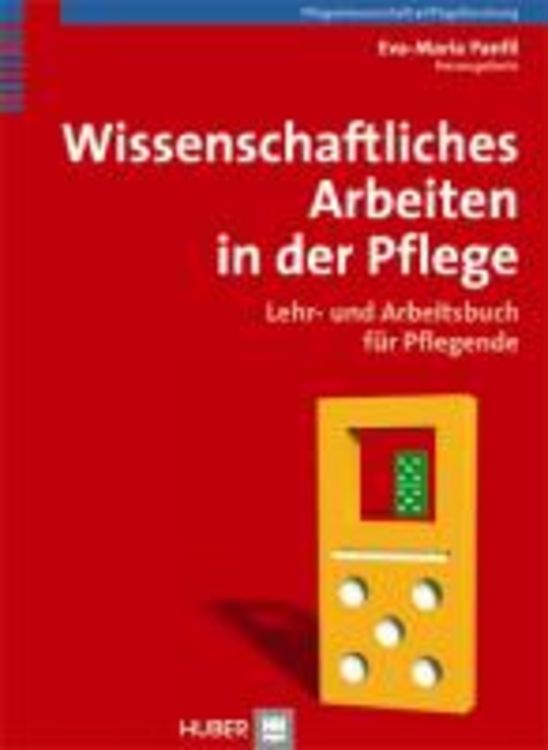 Produktbild: Wissenschaftliches Arbeiten in der Pflege