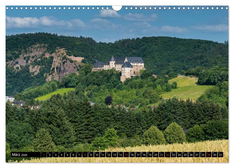 Produktbild: Nahe-Romantik: Bad M&uuml;nster am Stein-Ebernburg (Wandkalender 2026 DIN A3 quer), CALVENDO Monatskalender