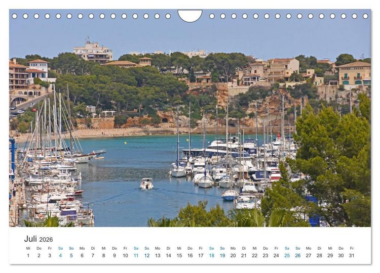 Produktbild: Segelboote und Yachten - Lebensart am Mittelmeer (Wandkalender 2026 DIN A4 quer), CALVENDO Monatskalender