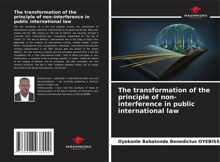 Produktbild: The transformation of the principle of non-interference in public international law