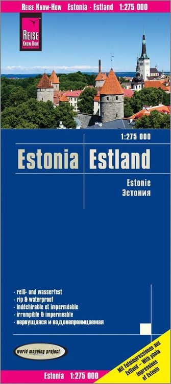 Produktbild: Reise Know-How Landkarte Estland / Estonia (1:275.000)