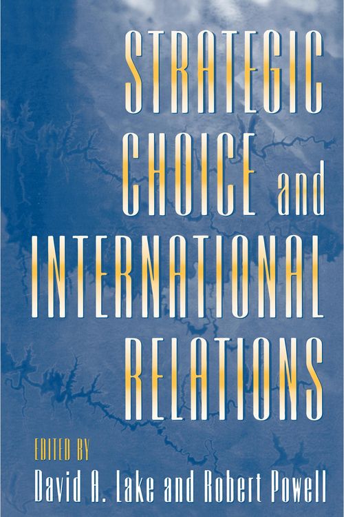 Produktbild: Strategic Choice and International Relations