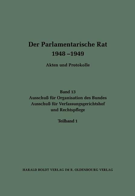 Produktbild: Ausschu&szlig; f&uuml;r Organisation des Bundes / Ausschu&szlig; f&uuml;r Verfassungsgerichtshof und Rechtspflege