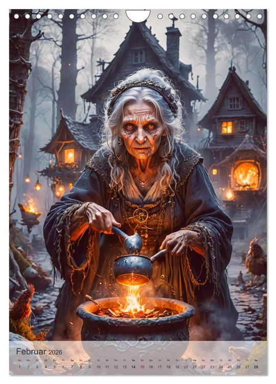 Produktbild: Slawische Mythologie - G&ouml;tter, Helden und Monster (Wandkalender 2026 DIN A4 hoch), CALVENDO Monatskalender