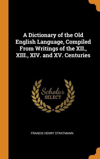 Produktbild: Dict Of The Old English Langua
