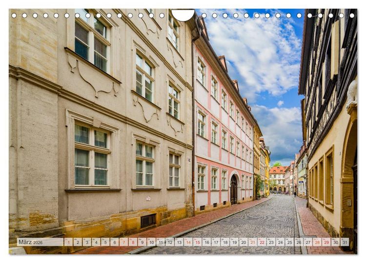Produktbild: Bamberg Impressionen (Wandkalender 2026 DIN A4 quer), CALVENDO Monatskalender