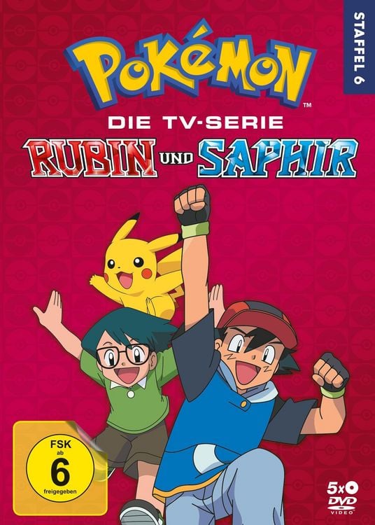 Produktbild: Pokémon - Staffel 6: Pokémon Advanced [5 DVDs]