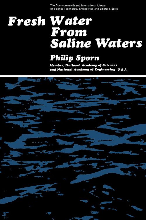 Produktbild: Fresh Water from Saline Waters