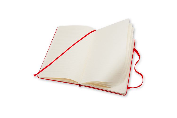 Produktbild: Moleskine Notizbuch, Pocket/A6, Liniert, Fester Einband, Rot