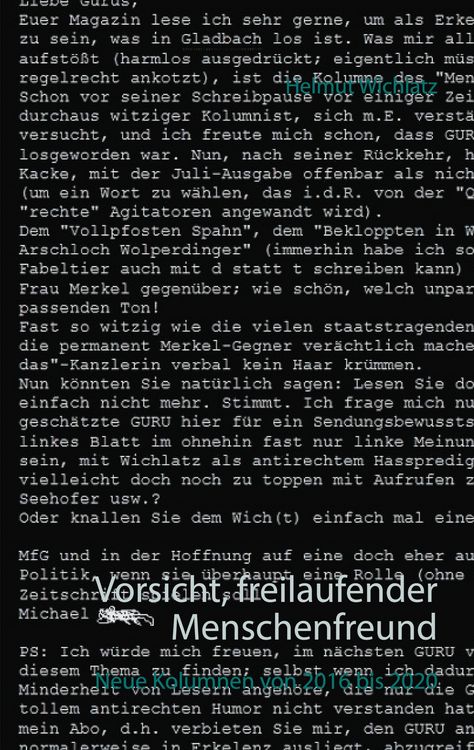 Produktbild: Vorsicht, freilaufender Menschenfreund