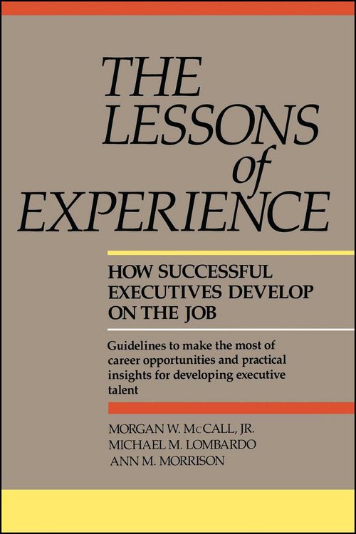 Produktbild: Lessons of Experience