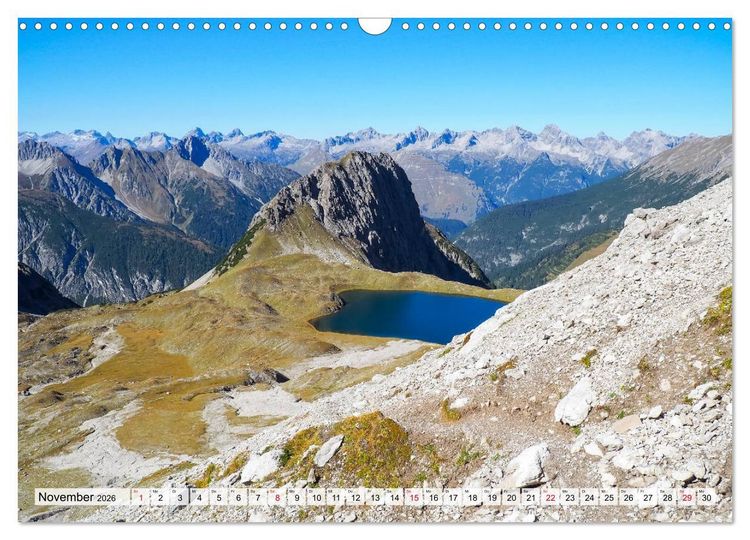Produktbild: ALPEN BLICK (Wandkalender 2026 DIN A3 quer), CALVENDO Monatskalender