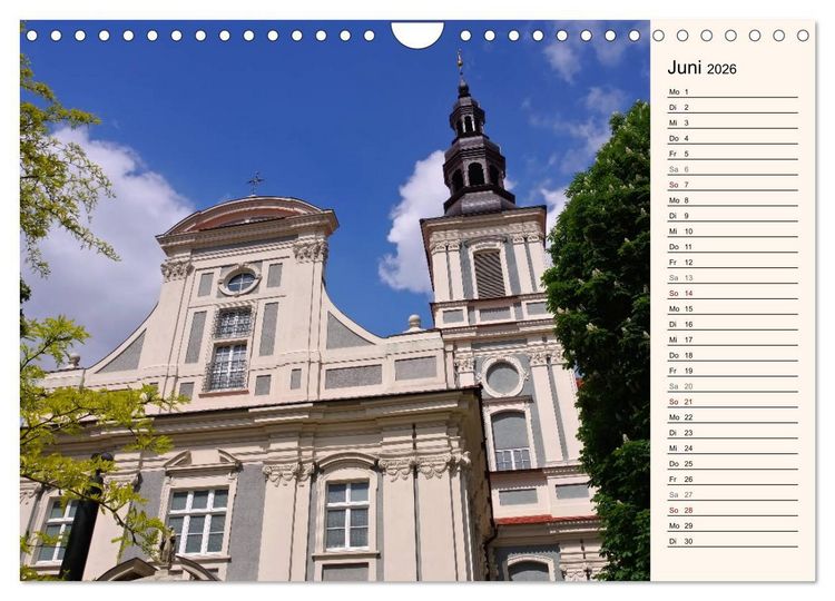 Produktbild: Breslau - Schlesiens Herz an der Oder (Wandkalender 2026 DIN A4 quer), CALVENDO Monatskalender