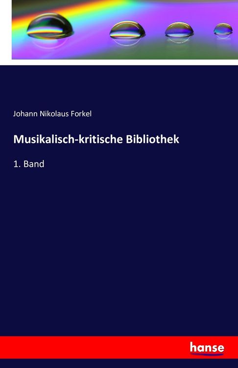 Produktbild: Musikalisch-kritische Bibliothek