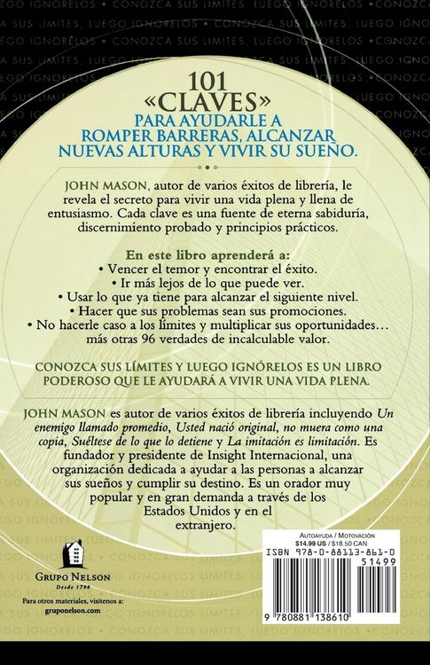 Produktbild: La Conozca Sus L&iquest;&iquest;mites, Y Luego Ign&iquest;&iquest;relos