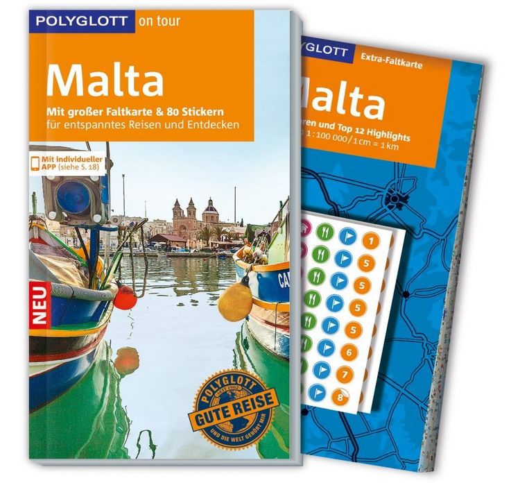 Produktbild: POLYGLOTT on tour Reisef&uuml;hrer Malta
