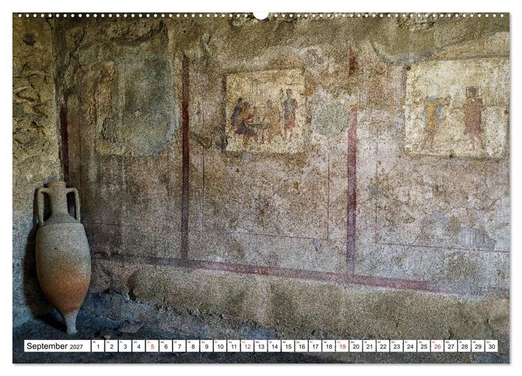 Produktbild: Versteinerte Stadt Pompeji (hochwertiger Premium Wandkalender 2027 DIN A2 quer), Kunstdruck in Hochglanz