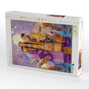 Produktbild: CALVENDO Puzzle Folklorekleidung der norwegischen Ureinwohner | 2000 Teile Lege-Gr&ouml;&szlig;e 90x67cm Foto-Puzzle f&uuml;r gl&uuml;ckliche Stunden