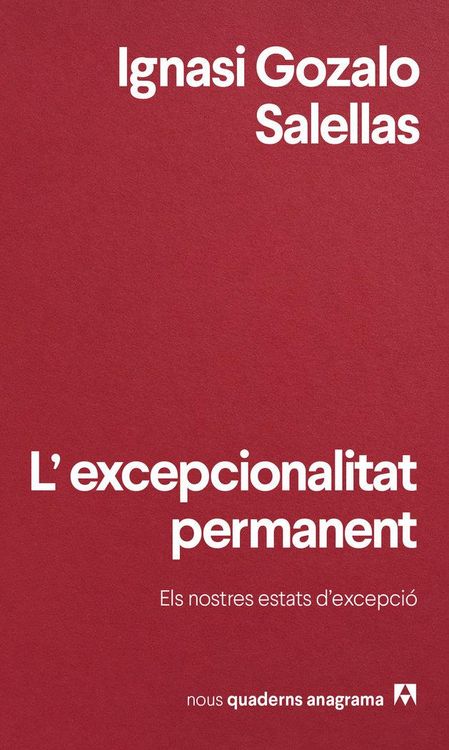 Produktbild: L'excepcionalitat permanent