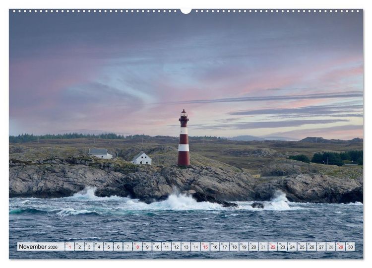 Produktbild: Nordischer Zauber (hochwertiger Premium Wandkalender 2026 DIN A2 quer), Kunstdruck in Hochglanz