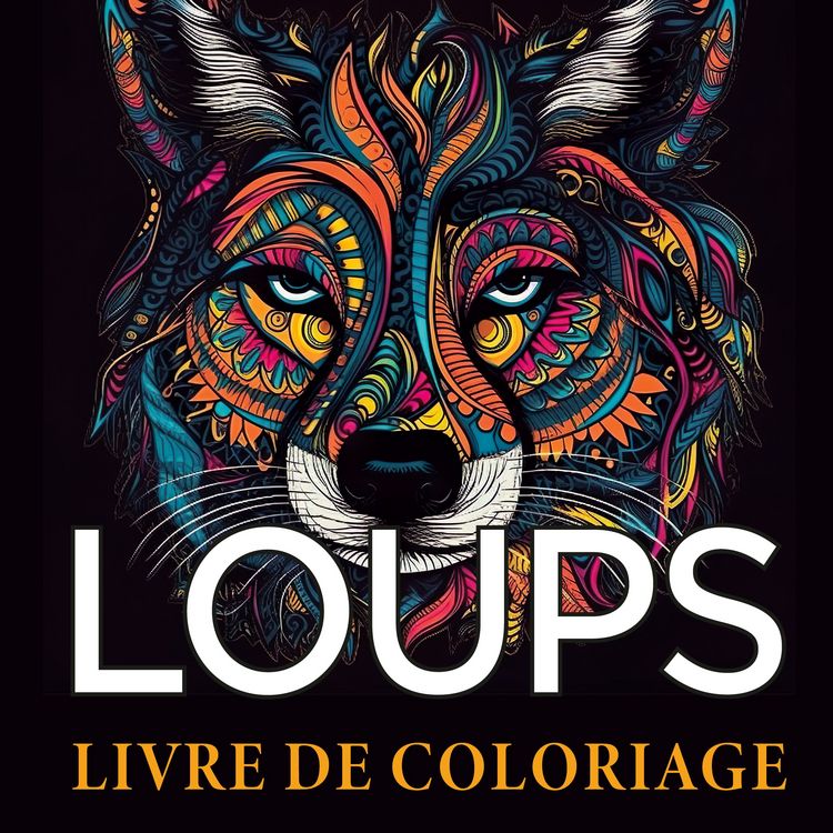 Produktbild: Loups Livre de coloriage