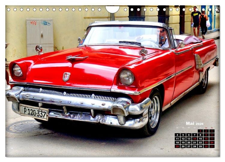 Produktbild: MERCURY '55 (Wandkalender 2026 DIN A4 quer), CALVENDO Monatskalender